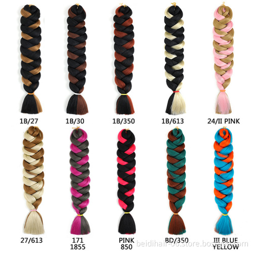 165g Extra Long Jumbo Braids Low Temperature Fiber Hair Braiding Hair Kinky Afro Yaki Jumbo